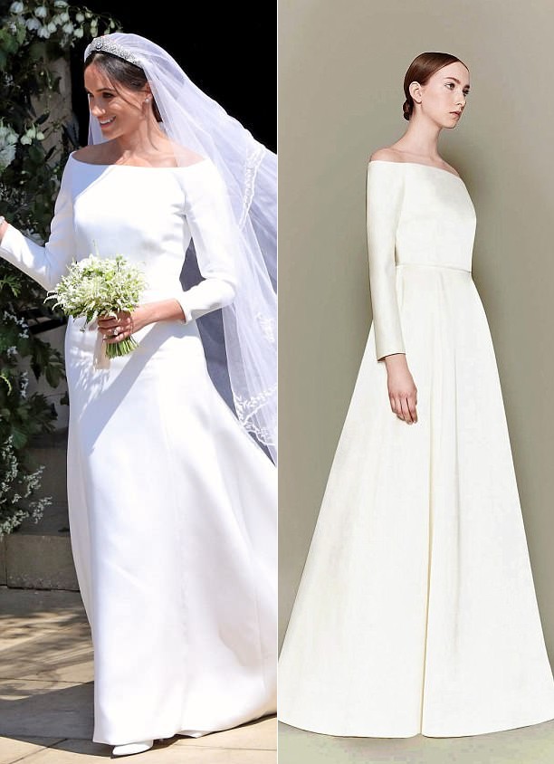 Giới chuyên gia chắc mẩm rằng váy cưới của Meghan Markle rẻ hơn Công  nương Kate và lý do là