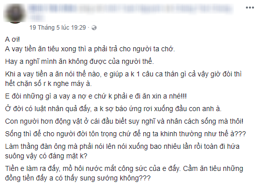 Vụ chàng trai bị tố bội bạc và quỵt nợ 40 triệu: Người trong cuộc nói gì? - Ảnh 2.