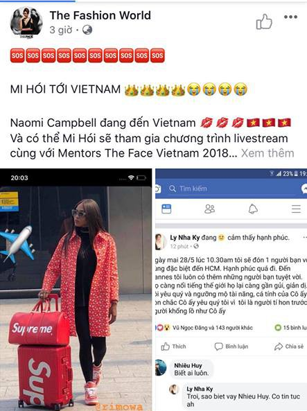 Mẹ đẻ The Face Naomi Campbell sẽ đến Việt Nam vào sáng mai 28/5? - Ảnh 2.