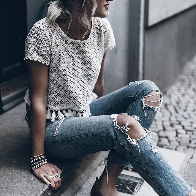 Không thể sống thiếu jeans, cô gái này đã thử 7 loại để tìm ra chiếc quần thích hợp nhất cho những ngày hè nóng nực - Ảnh 20.