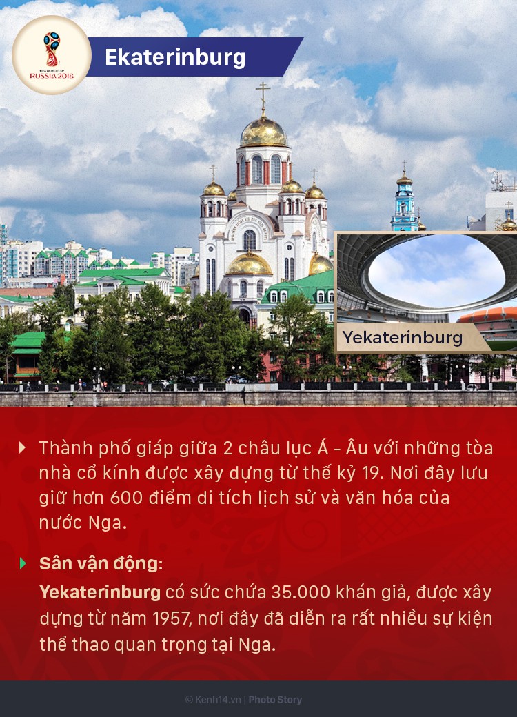 Cùng tìm hiểu vẻ đẹp nước Nga qua 11 thành phố đăng cai World Cup 2018 - Ảnh 21.