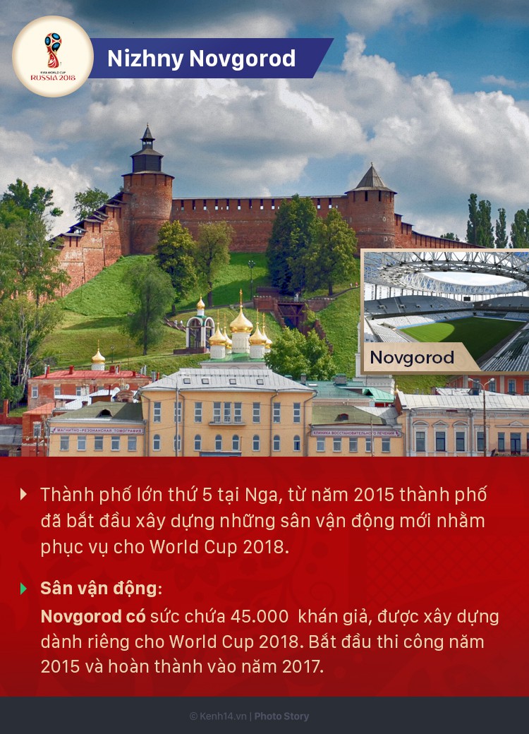 Cùng tìm hiểu vẻ đẹp nước Nga qua 11 thành phố đăng cai World Cup 2018 - Ảnh 7.
