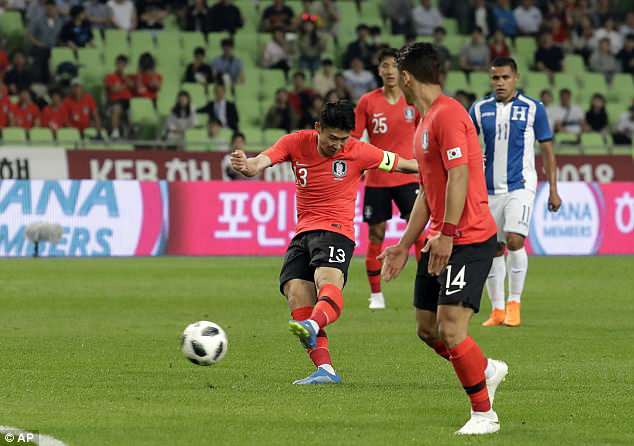 Son Heung-Min ghi bàn đẹp mắt, Hàn Quốc chạy đà trước thềm World Cup 2018 - Ảnh 3.