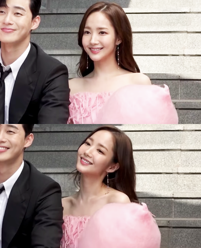 Trước giờ to&agrave;n đẹp lồng lộn, Park Min Young bỗng qu&ecirc; m&ugrave;a kh&oacute; nhận ra b&ecirc;n Park Seo Joon - Ảnh 8.