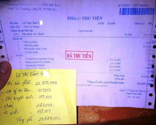 Phòng khám Trung Quốc về Tiền Giang lừa đảo - Ảnh 1. Phòng khám Trung Quốc về Tiền Giang lừa đảo - Ảnh 1.