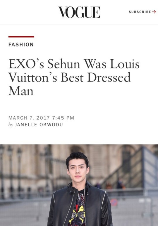 Năm thứ 2 liên tiếp Sehun (EXO) được Vogue vinh danh là người đàn ông phá đảo show Louis Vuitton - Ảnh 5.