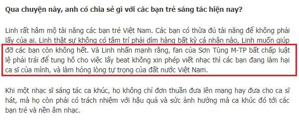 Từng gay gắt chuyện Sơn Tùng đạo nhạc, nhưng nay Dương Khắc Linh lại bất nhất quan điểm khi sáng tác của mình giống nhạc người khác? - Ảnh 4.