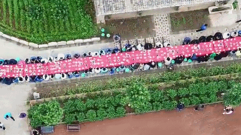 Hoa mắt chóng mặt với bữa tiệc ăn mừng gồm hơn 100 cặp sinh đôi tại Trung Quốc - Ảnh 7.