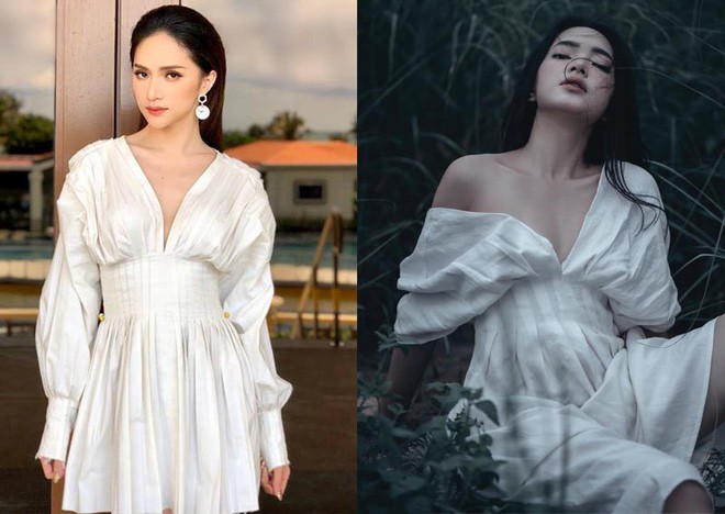 HH Hương Giang và Châu Bùi cùng diện 1 kiểu váy: người đẹp kiểu ma mị hoang dại, người lại ngọt ngào kiêu sa - Ảnh 6.