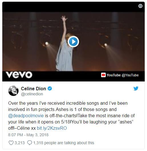 Deadpool đi cao gót, múa sexy phụ họa cho Celine Dion trong MV soundtrack mới ra lò - Ảnh 3.