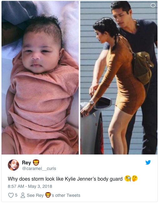 Phản ứng của Kylie Jenner, Travis Scott và chàng vệ sĩ trước nghi vấn đổ vỏ đang rầm rộ - Ảnh 1.