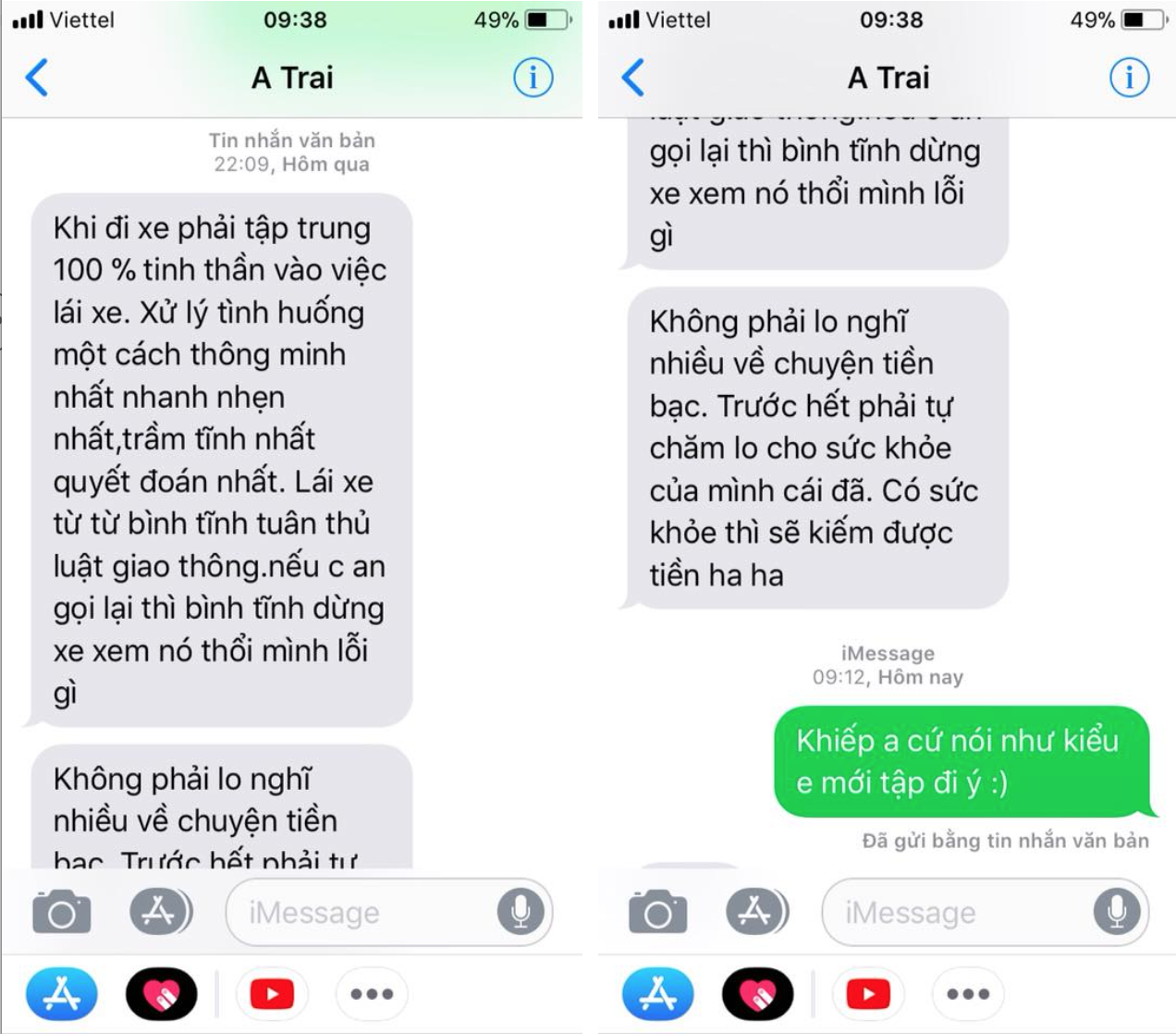 Anh trai cẩn thận nhất MXH: Em trai 27 tuổi m&agrave; mỗi lần ra đường đều dặn d&ograve; nguy&ecirc;n một trang tin nhắn - Ảnh 1.