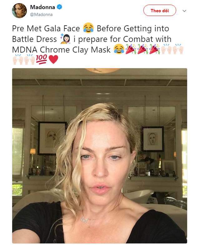 Da căng bóng sau khi thử chu trình chăm sóc da mà Madonna thực hiện để đi dự Met Gala, cô nàng này vẫn thấy không hài lòng - Ảnh 1.