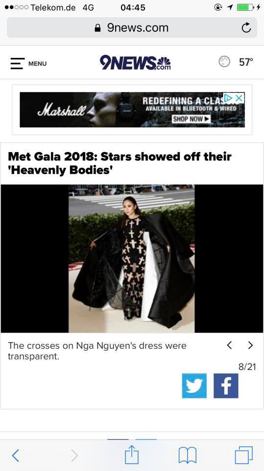 Phục sức quá ấn tượng tại Met Gala, Nga Nguyễn lên loạt báo chính thống và được đặt cạnh Kylie Jenner - Ảnh 1.