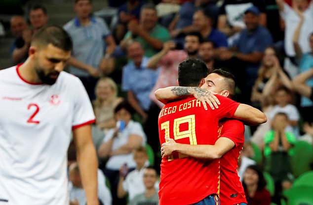 Siêu dự bị lên tiếng, Tây Ban Nha thắng nhọc trước ngày khai màn World Cup 2018 - Ảnh 8.