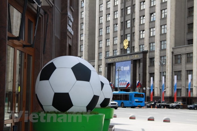World Cup 2018 vẫn chưa l&agrave;m n&oacute;ng bầu kh&ocirc;ng kh&iacute; ở Moskva - Ảnh 1.