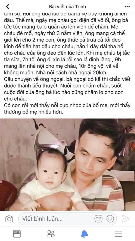  Có một niềm hạnh phúc mang tên ông ngoại, con gái về ở cữ không phải động tay việc gì, chăm cháu khéo hơn cả mẹ  - Ảnh 1.