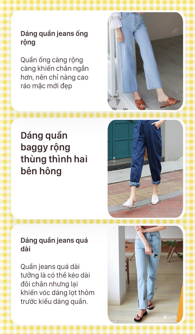 Nàng nào chân ngắn thử ngay mấy dáng quần jeans này, nhìn cao thêm cả chục phân chứ chẳng ít  - Ảnh 3.