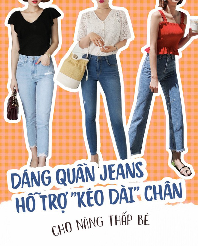 Nàng nào chân ngắn thử ngay mấy dáng quần jeans này, nhìn cao thêm cả chục phân chứ chẳng ít  - Ảnh 4.