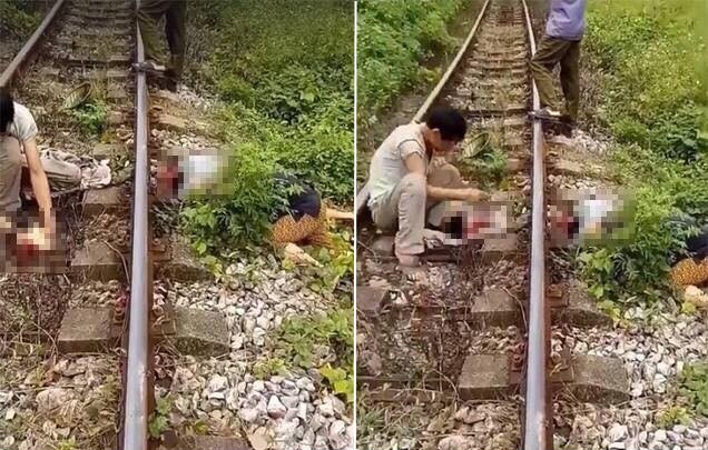 Thái Nguyên: Đi bộ qua đường sắt, người đàn ông bị tàu hoả cán tử vong, thi thể không còn nguyên vẹn - Ảnh 1.