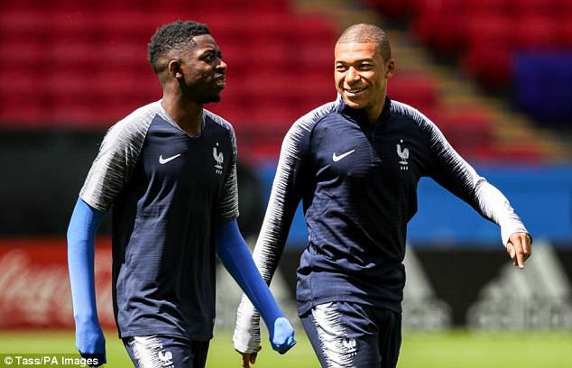 Đội hình tiền tỷ của Pháp khởi động cho trận đấu khai màn World Cup 2018 - Ảnh 2.