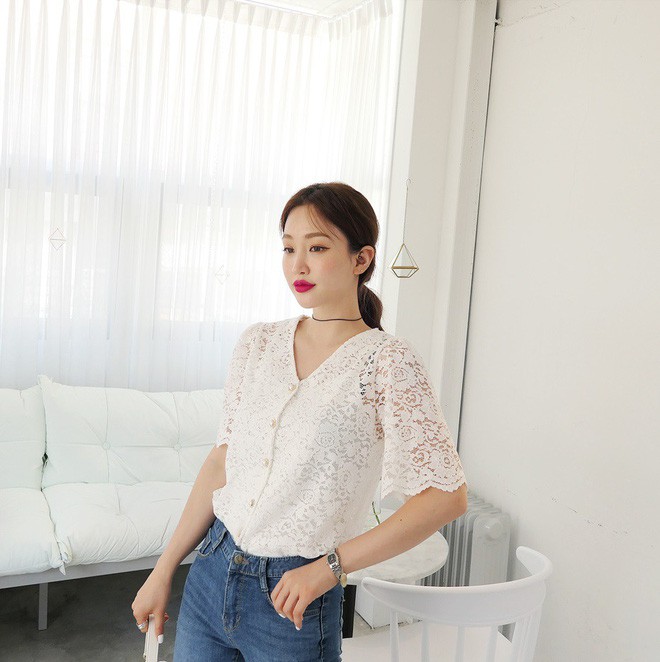 5 dáng áo blouse này đã gây sốt suốt từ đầu hè, hội chị em bánh bèo không nên bỏ qua bất cứ mẫu nào - Ảnh 19.