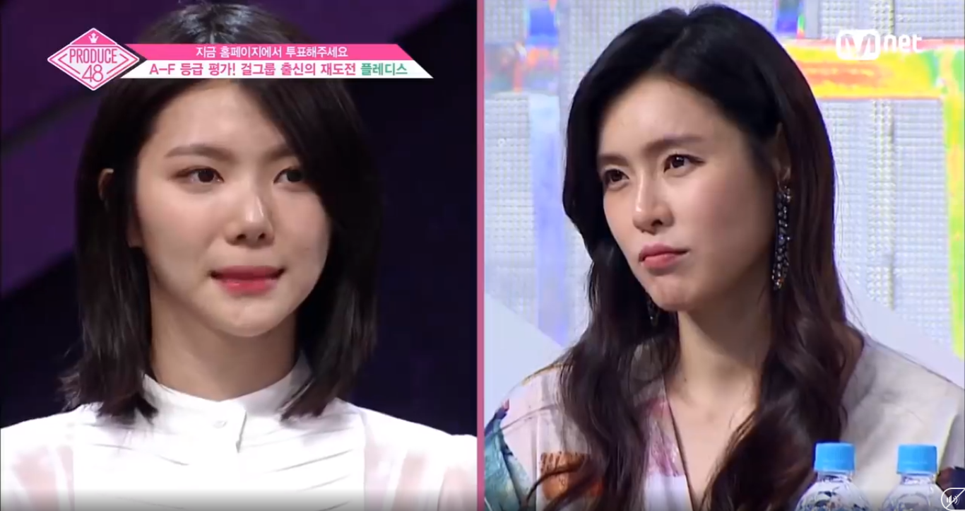 Produce 48: Em út After School nghẹn ngào khi lần đầu đối mặt với đàn chị chung nhóm - Ảnh 3.