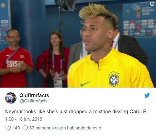 Chơi nhạt nhòa, Neymar bị chế nhạo vì mái tóc quá điệu đà - Ảnh 10.
