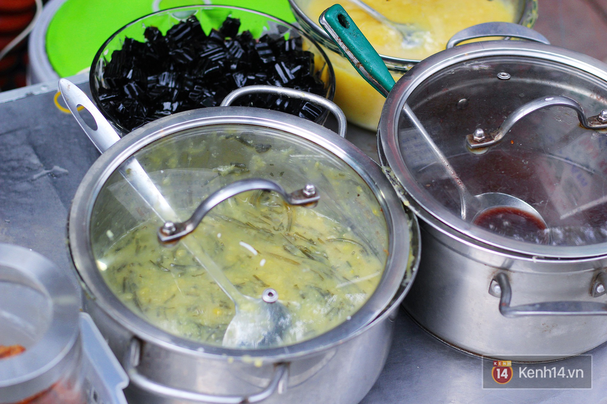 Chè đậu xanh rong biển - thử nghiệm