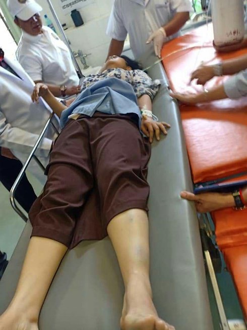 Ho&agrave;ng th&acirc;n Campuchia bị thương nặng do tai nạn giao th&ocirc;ng - Ảnh 1.