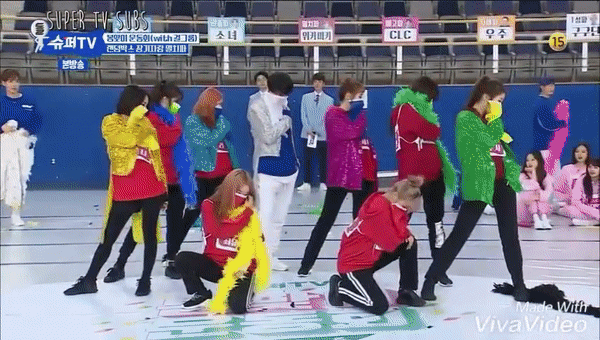 Chết cười xem Super Junior cùng đàn em lầy lội kết hợp nhảy dân tộc với vũ đạo Sorry, Sorry - Ảnh 3.