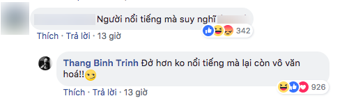 Điềm tĩnh như Trịnh Thăng Bình mà cũng có lúc tức giận đáp trả dân mạng thế này! - Ảnh 3.