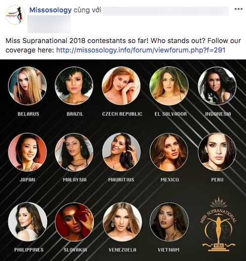 Trong khi phía Việt Nam còn chưa công bố ai đại diện thi Miss Supranational 2018, Missosology đã gọi tên Minh Tú  - Ảnh 1.