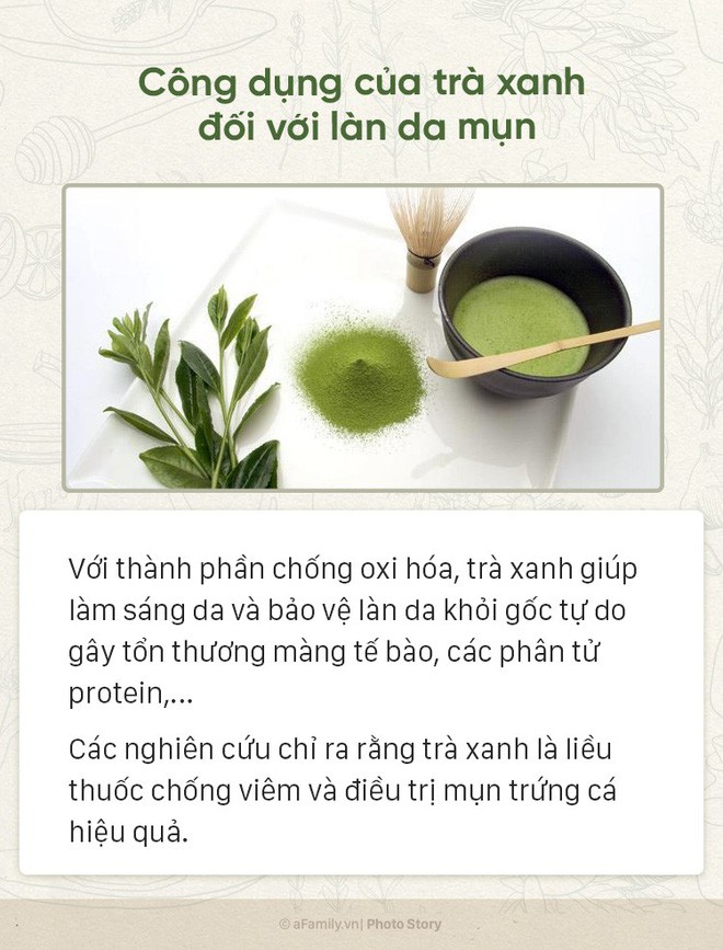 Chỉ với trà xanh và mật ong, cô nàng này đã chữa khỏi làn da bị mụn trứng cá viêm của mình - Ảnh 6.