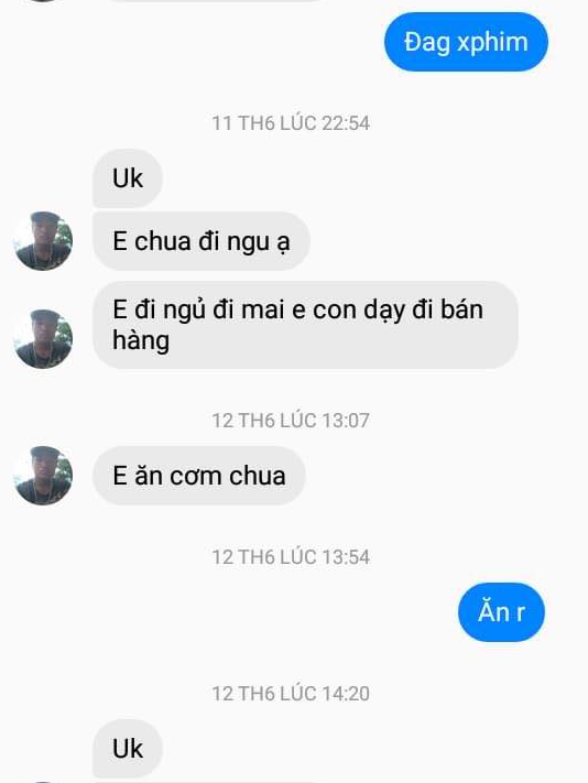 Màn tán gái hại não nhất Vịnh Bắc Bộ: Hằng ngày đều hỏi ăn cơm chưa, ngủ dậy chưa và... hết! - Ảnh 15. Màn tán gái hại não nhất Vịnh Bắc Bộ: Hằng ngày đều hỏi ăn cơm chưa, ngủ dậy chưa và... hết! - Ảnh 15.