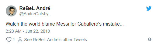 Tội đồ Caballero đang bị ném đá sau sai lầm dẫn tới trận thua thảm của Argentina - Ảnh 5.