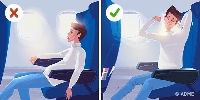 Giáo sư Mỹ tiết lộ tư thế tốt nhất để bạn ngủ trên máy bay, vừa không gây hại lại ngủ ngon - Ảnh 3.