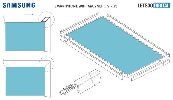 Samsung vừa đăng ký thành công bằng sáng chế về smartphone không viền đích thực - Ảnh 2.