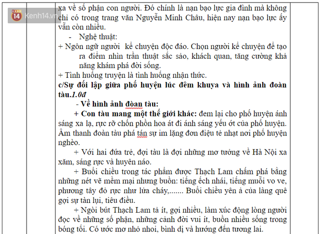 Gợi ý giải đề thi THPT Quốc gia môn Ngữ Văn - Ảnh 6.