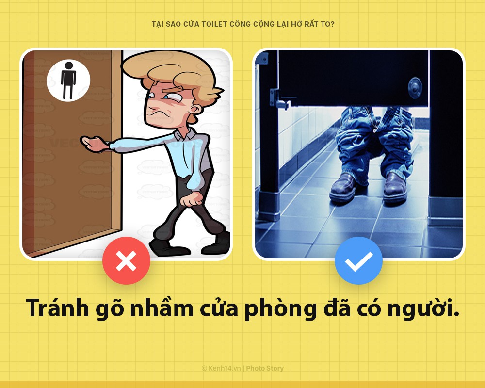 7 lý do vì sao cửa toilet công cộng phải để khoảng hở to đến vô duyên ngược lối, ai cũng gật gù với điều thứ 3 - Ảnh 7.