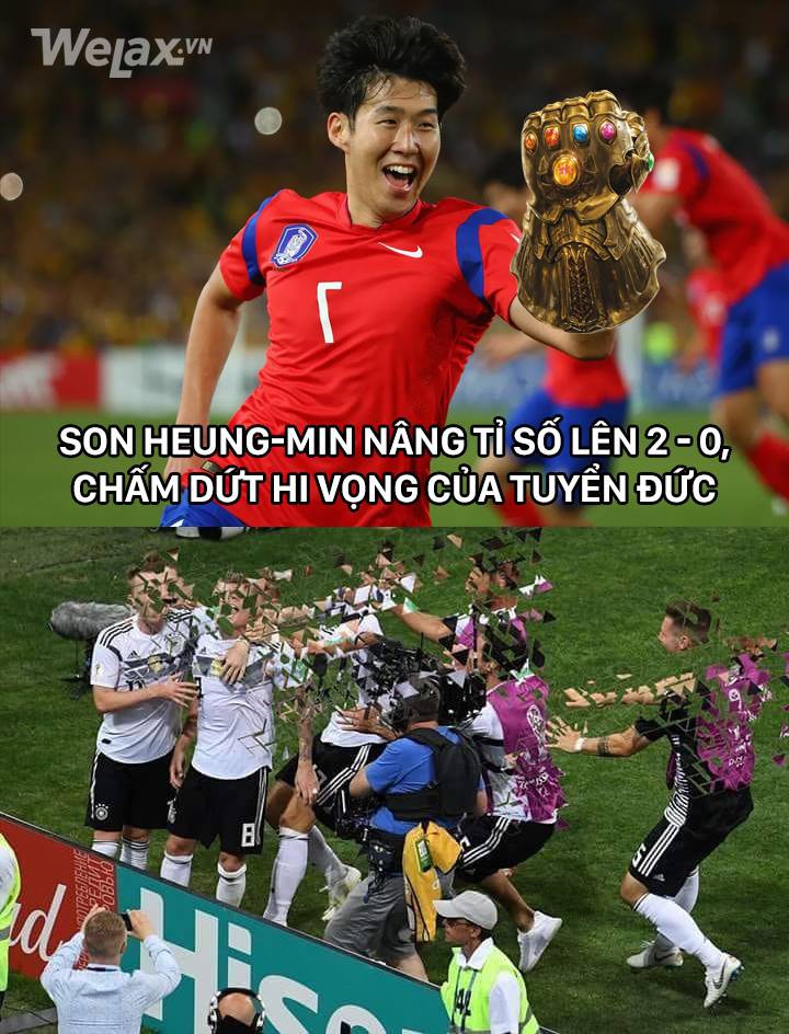 Hàn Quốc rủ Đức cùng tạm biệt World Cup, vậy là Hàn hit Đức with that Ddu-du Ddu-du đã trở thành sự thật!