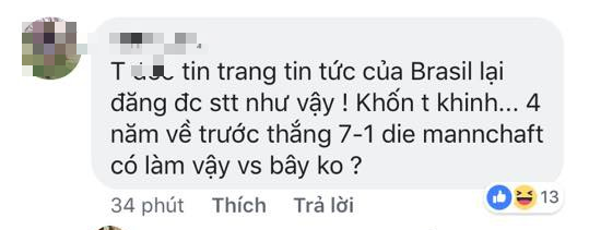 Trang FOX Sports Brasil đăng dòng trạng thái gồm 312 từ Ahaha lên Facebook sau khi Đức thua sấp mặt trước Hàn Quốc - Ảnh 3.