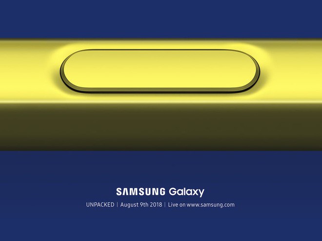 Samsung ch&iacute;nh thức c&ocirc;ng bố Galaxy Note 9 sẽ được ra mắt v&agrave;o ng&agrave;y 9/8 - Ảnh 1.