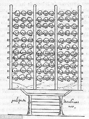Tòa tháp xương bí ẩn ở Mexico hé lộ một khía cạnh rùng rợn khác trong nghi lễ hiến tế người của dân tộc Aztec cổ đại - Ảnh 4.