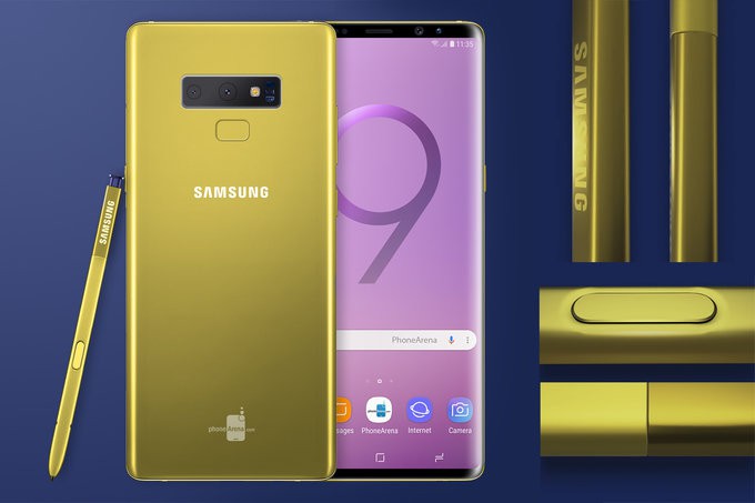 Galaxy Note9 đã lộ diện với 'màu vàng choé' không thể chói mắt hơn Ảnh 2