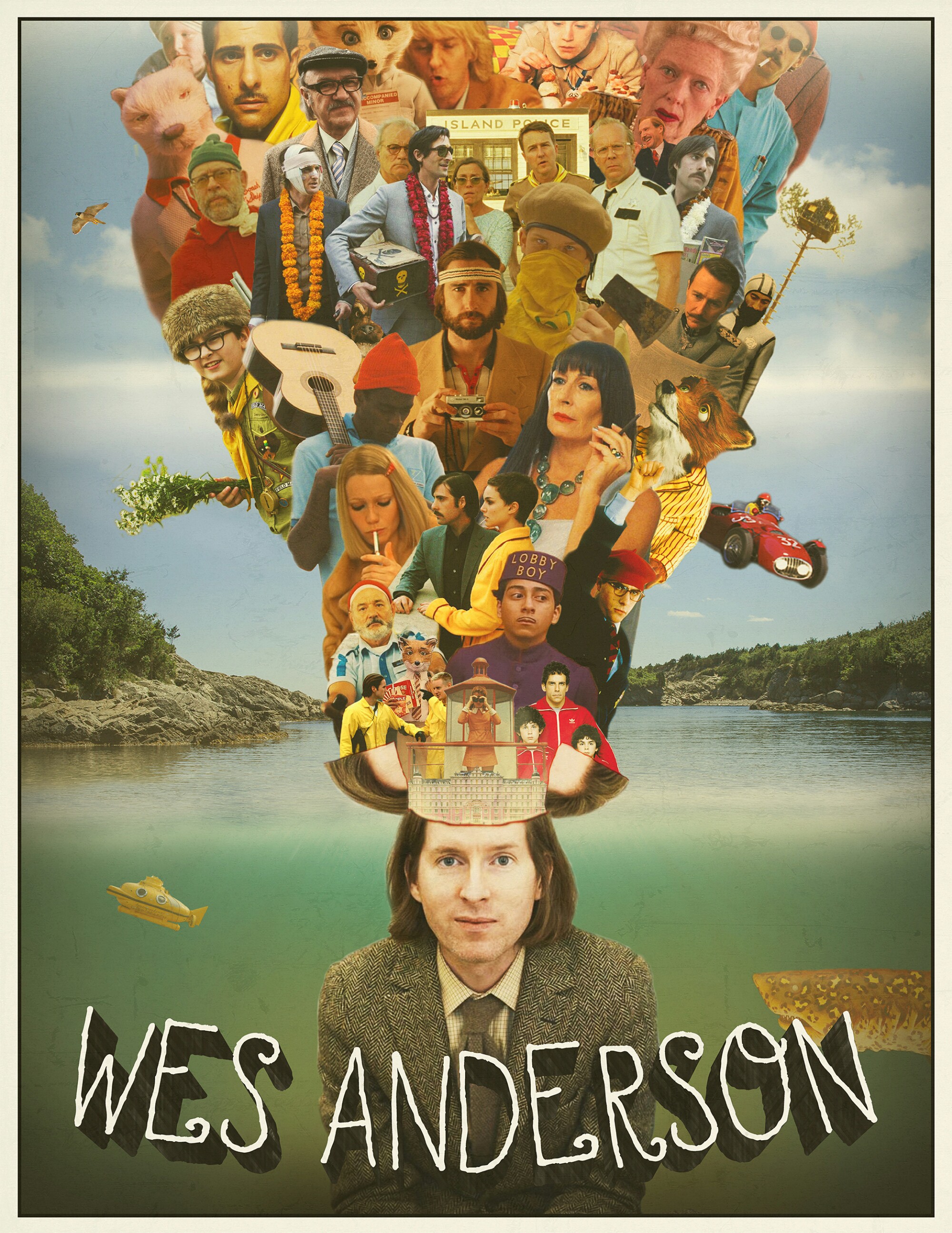 Äá»ƒ cáº£m xÃºc Ä‘Æ°a lá»‘i qua báº£ng mÃ u dá»‹ thÆ°á»ng tá»« phÃ¹ thuá»· hÃ¬nh áº£nh Wes Anderson - áº¢nh 1.