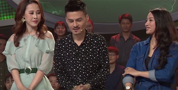 Tham gia gameshow mà mặt lạnh tanh, Hoa Vinh liên tục bị Trường Giang và Vũ Hà nhắc nhở - Ảnh 1.