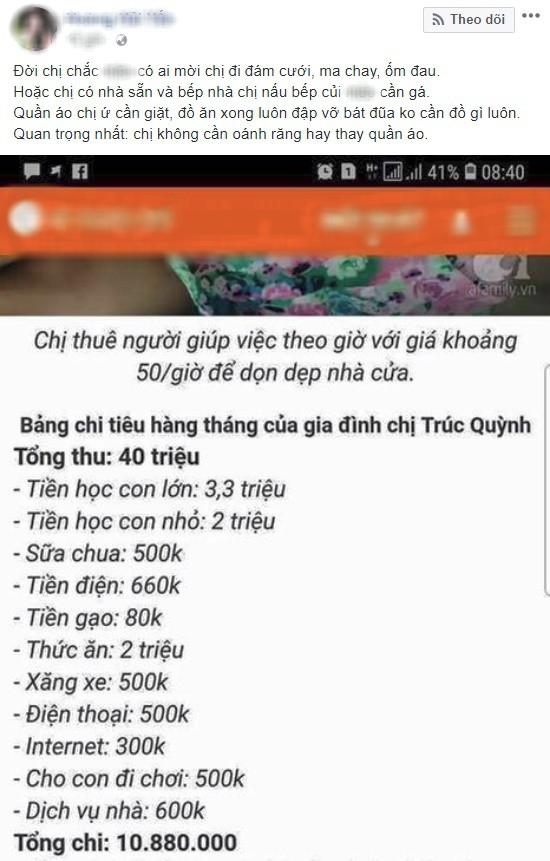 C&aacute;c mẹ x&ocirc;n xao với b&iacute; quyết chi ti&ecirc;u 5 năm mua nh&agrave; 3 tỷ của chị Quỳnh H&agrave; Nội, c&oacute; người c&ograve;n gay gắt n&eacute;m đ&aacute; - Ảnh 4.