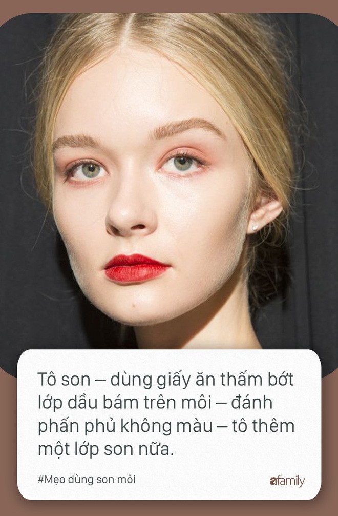 Ngày nào cũng dùng son môi mà không biết tới 11 mẹo này thì quả là đáng tiếc - Ảnh 8.