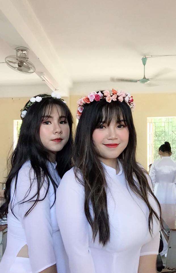 Nữ sinh Hải Dương sở hữu vòng 1 hơn 110cm chia sẻ cảm xúc lần đầu tiên mặc áo dài - Ảnh 4. Nữ sinh Hải Dương sở hữu vòng 1 hơn 110cm chia sẻ cảm xúc lần đầu tiên mặc áo dài - Ảnh 4.